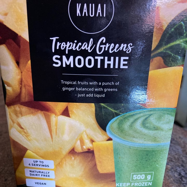 photo of Kauai Tropical Greens Smoothie Mix shared by @garethlawrence on  13 Oct 2021 - review