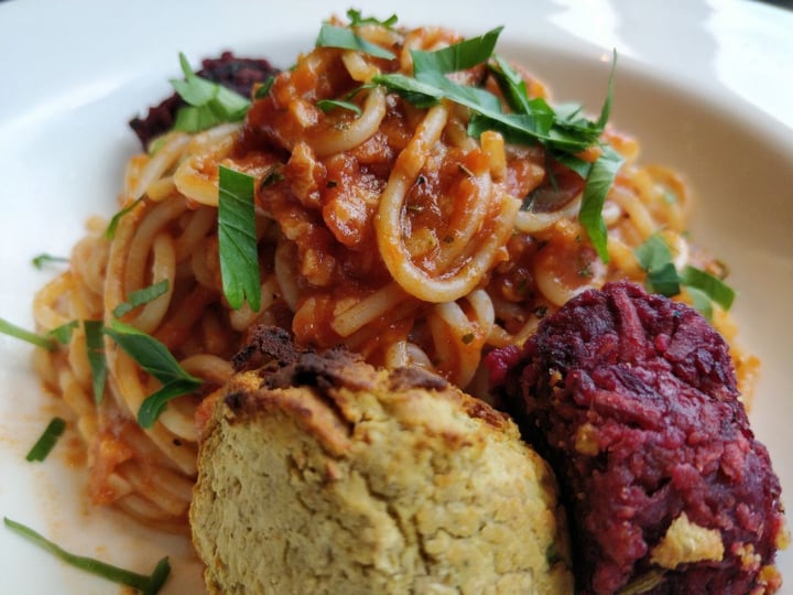photo of Real Food Vegetable Balls Pasta shared by @mikebroadhead on  17 Aug 2019 - review