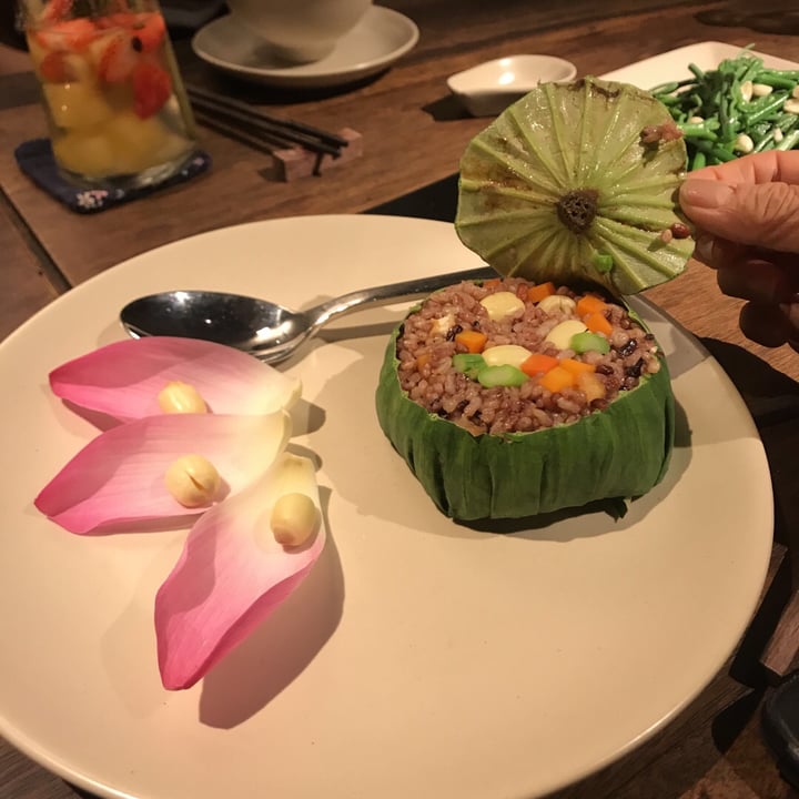 photo of Hum Vegetarian, Garden & Restaurant Lotus Fried Rice shared by @jannapham on  16 Feb 2020 - review