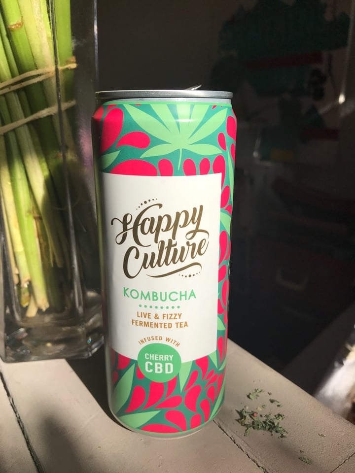 photo of Happy Culture Kombucha Happy Culture - Cherry CBD shared by @bibislippers on  24 May 2020 - review