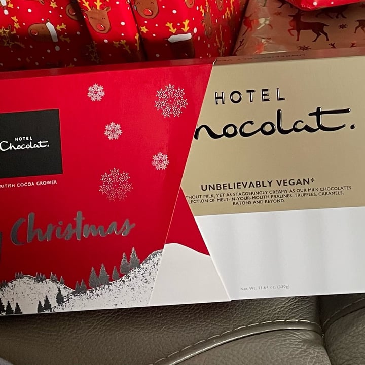 photo of hotel chocolat Hotel Chocolat vegan selection shared by @suzyque on  26 Dec 2021 - review