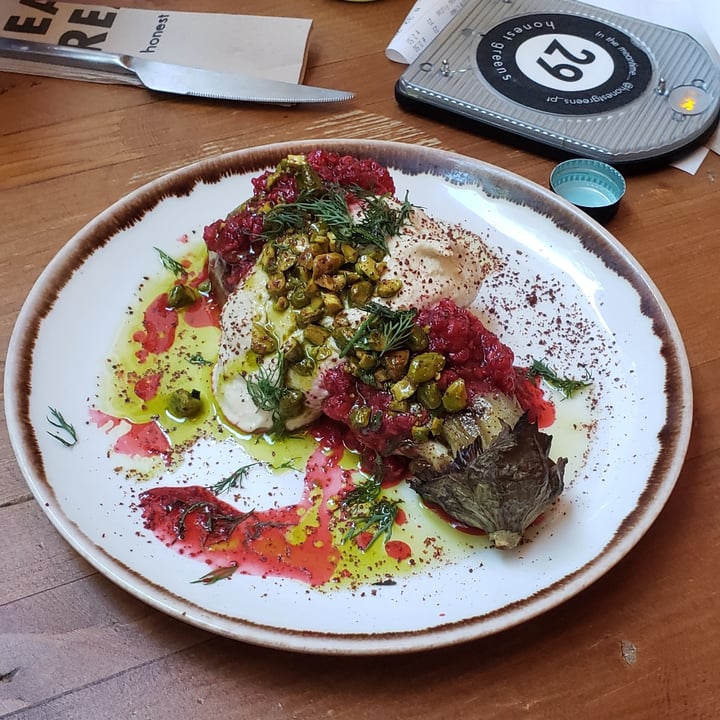 review photo of Honest Greens Berinjela assada com homus shared by @pedrocapellao on 14 Aug 2022 - review