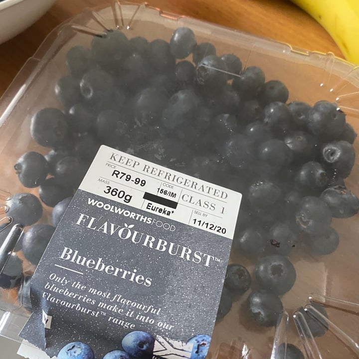 photo of Woolworths Food Blueberries shared by @bianca1701 on  05 Dec 2020 - review