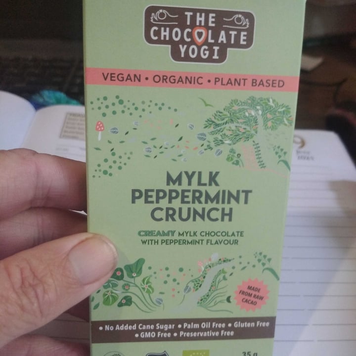review photo of The Chocolate Yogi Mylk Peppermint Crunch shared by @deannehart on 08 Jul 2021 - review