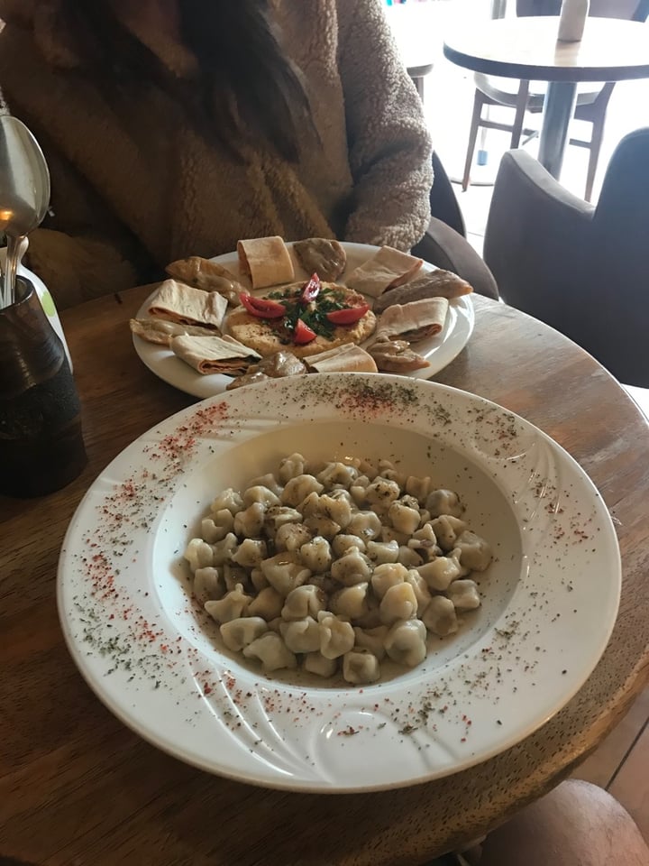 photo of Babel Café Restaurant Vegan manti shared by @grovemau5 on  21 Nov 2019 - review