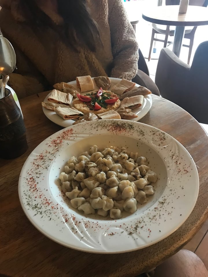 review photo of Babel Café Restaurant Vegan manti shared by @grovemau5 on 21 Nov 2019 - review
