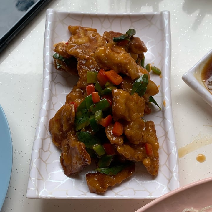 photo of Green Lane Vegetarian Food Stir Fried Duck shared by @dillonlim on  15 Dec 2022 - review