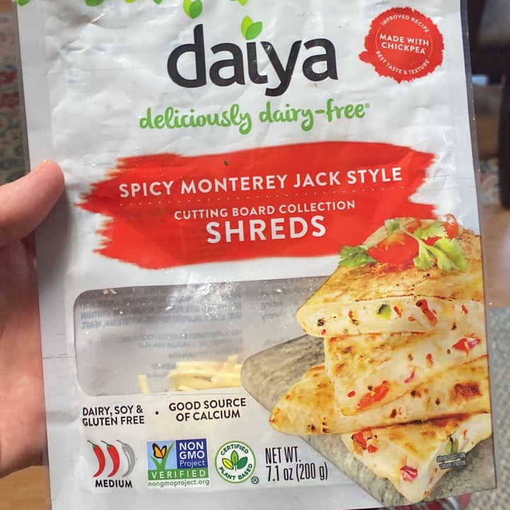 photo of Daiya Spicy Monterey Jack Style Shreds shared by @kristyahimsa on  13 Feb 2022 - review