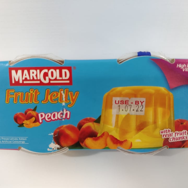 photo of Marigold Peach Jelly shared by @loveveganoptions on  31 Jul 2022 - review