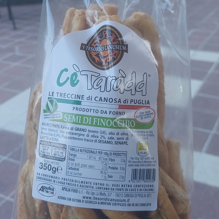 review photo of I tesori di canusium Cè Taràdd al grano arso shared by @nadezdae on 19 Aug 2022 - review