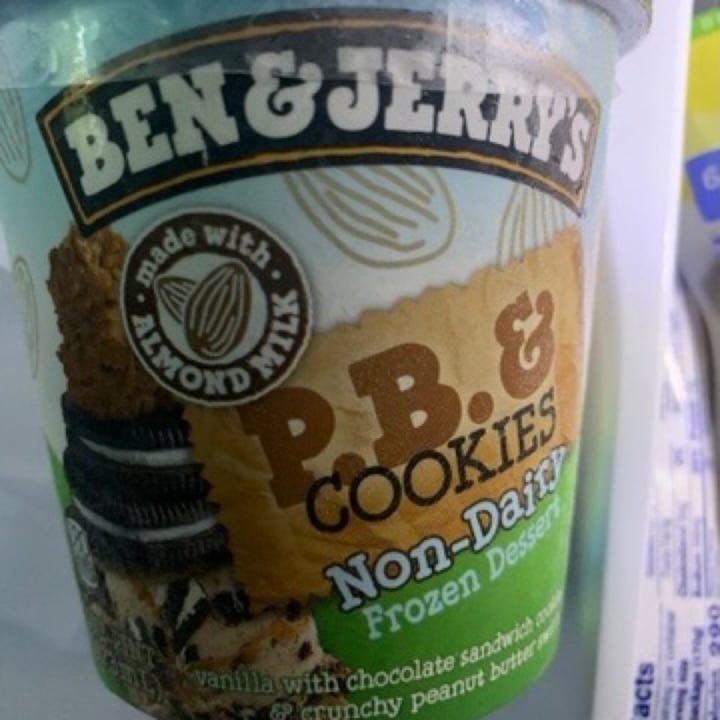 photo of Ben & Jerry's P.B. & Cookies Non-Dairy Frozen Dessert shared by @comfypiggy on  12 May 2020 - review