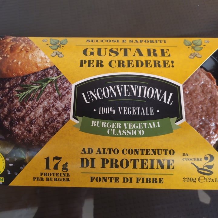photo of Unconventional Burger Vegetale Classico - Classic Burger shared by @monica260317 on  30 May 2022 - review