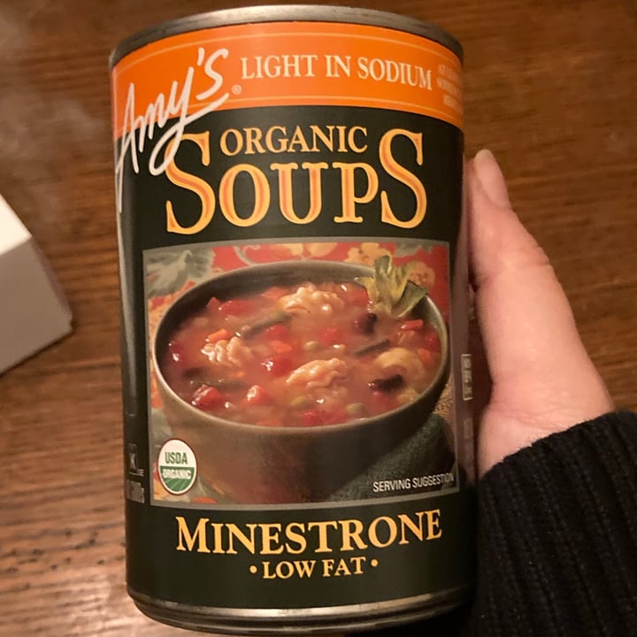 photo of Amy’s Amy's Organic Soups Minestrone shared by @maddymo7 on  16 May 2021 - review
