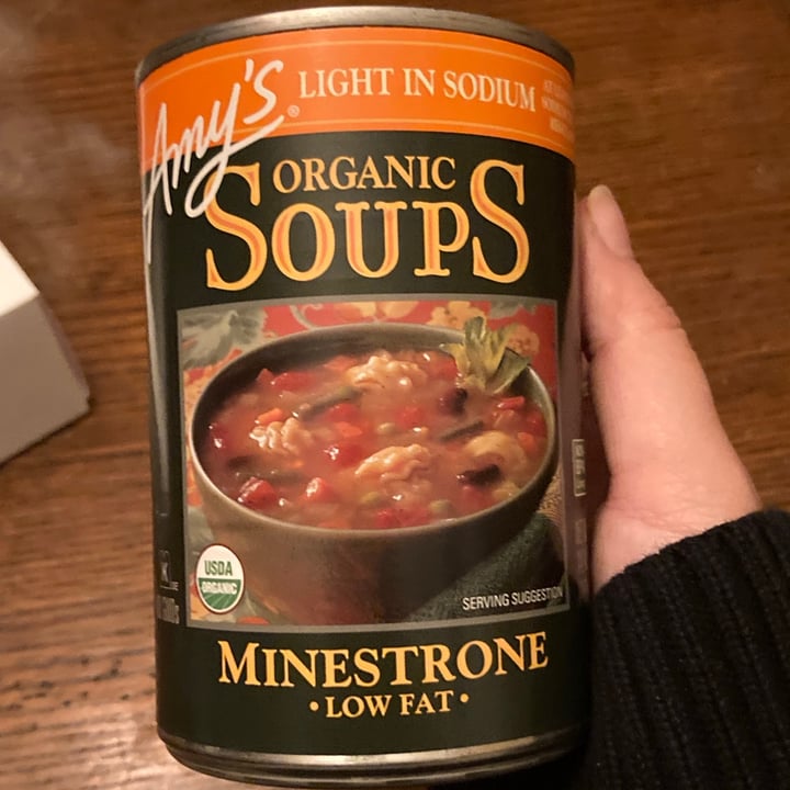 review photo of Amy’s Amy's Organic Soups Minestrone shared by @maddymo7 on 16 May 2021 - review