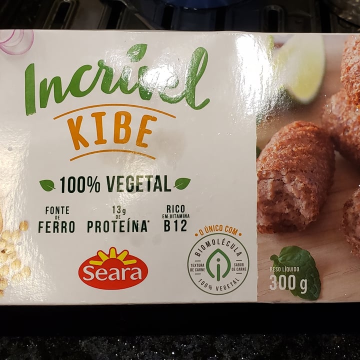 review photo of Incrível - Seara kibe shared by @nataliabiagioni on 26 Apr 2022 - review