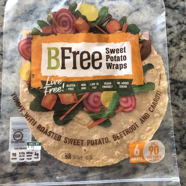 photo of BFree Sweet Potato Wraps shared by @friendgirl on  12 Mar 2021 - review