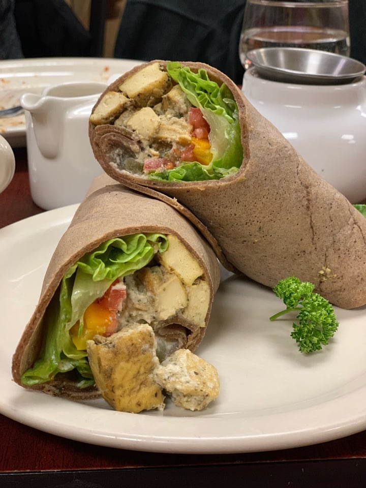 review photo of Portia's Cafe Tofu Gyro shared by @veganinthe614 on 26 Feb 2019 - review