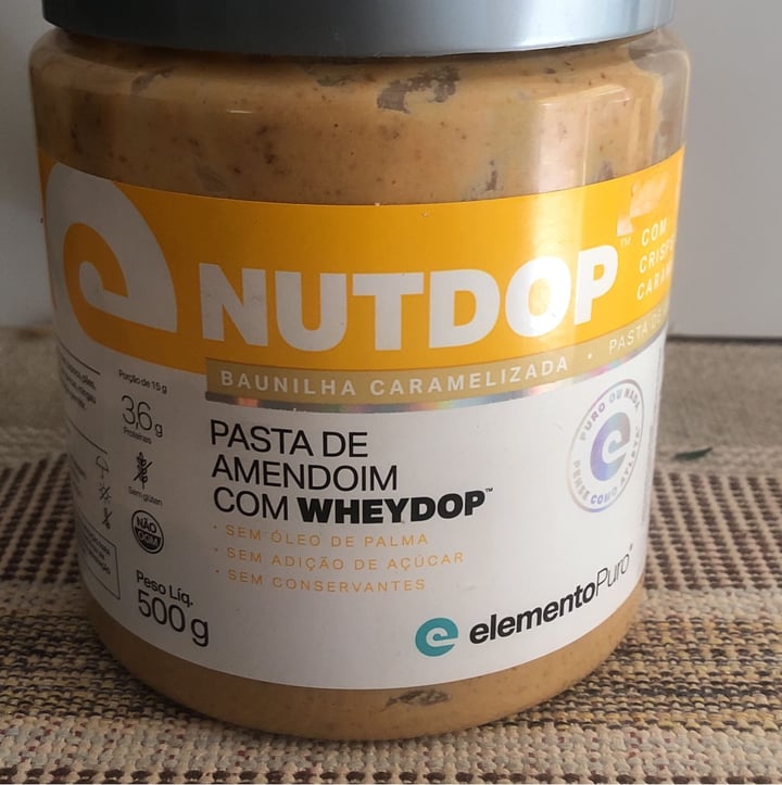 review photo of Nutdop Pasta de amendoim com whey shared by @matheus-garcia on 15 Oct 2022 - review