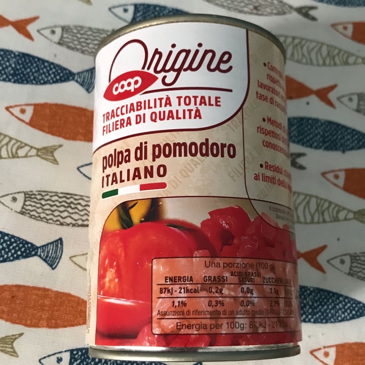review photo of Origine Coop Polpa Di Pomodoro shared by @sylakka on 13 Apr 2022 - review