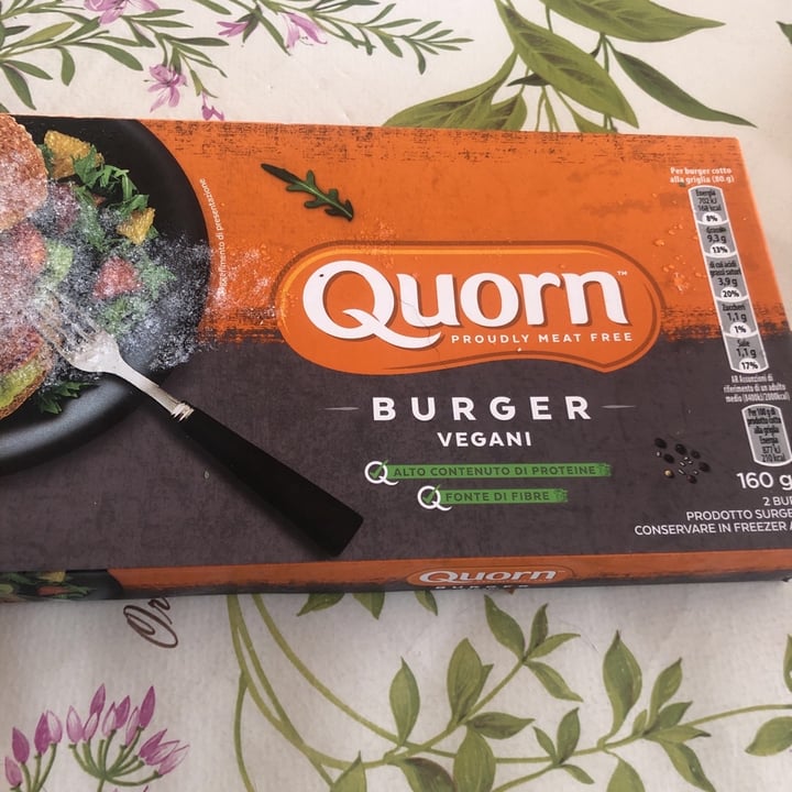 photo of Quorn Vegan Burgers shared by @ambra95 on  19 Feb 2020 - review
