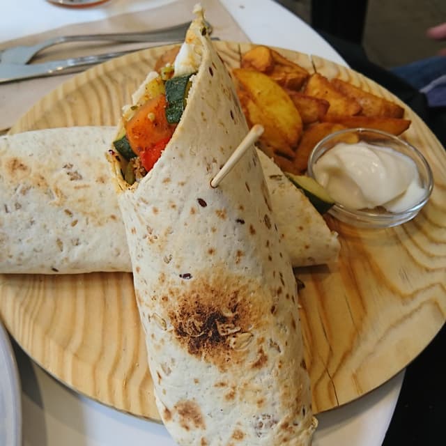 「wrap de seitan」の料理の写真
