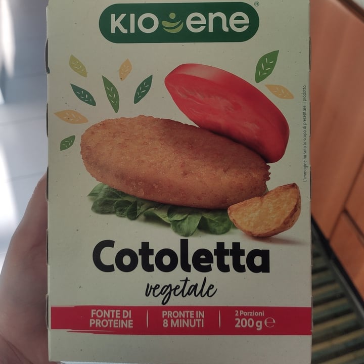 photo of Kioene Cotoletta vegetale shared by @federica1713 on  30 Jun 2022 - review