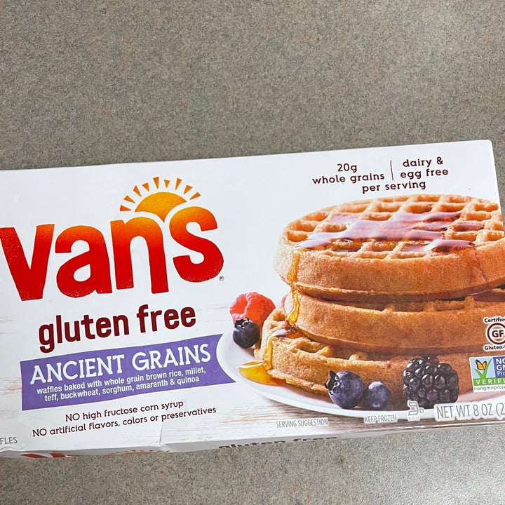 photo of Van’s Foods Gluten Free Ancient Grains shared by @veganfoodie101 on  14 May 2021 - review