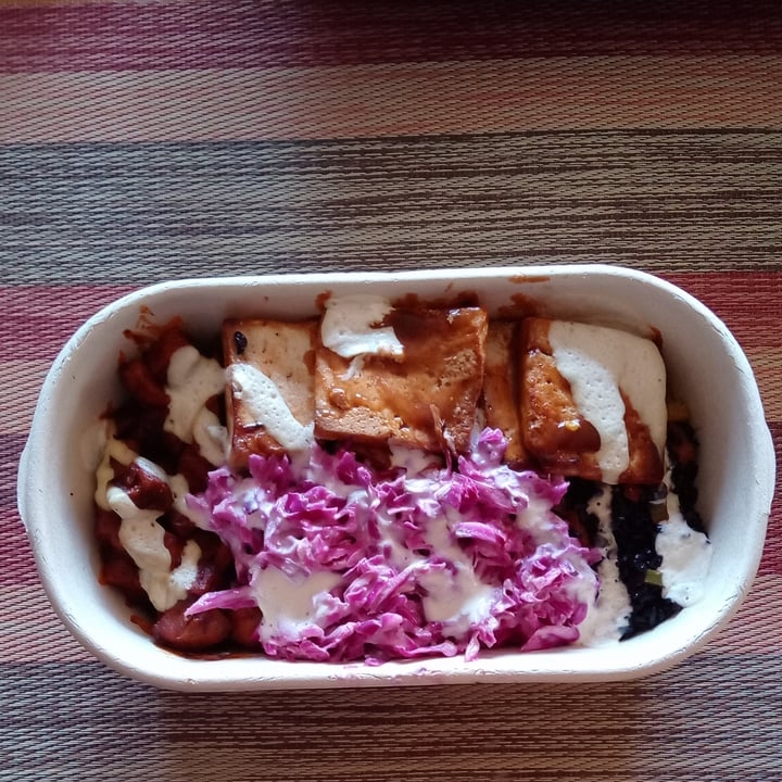 photo of The Fussy Vegan BBQ Tofu Bowl shared by @ronelle on  01 Aug 2021 - review