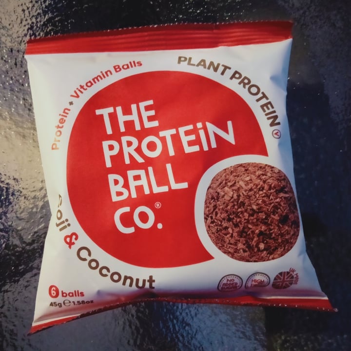 photo of The Protein Ball Co. Goji and Coconut Protein Ball shared by @veganspicegirl on  23 Sep 2021 - review