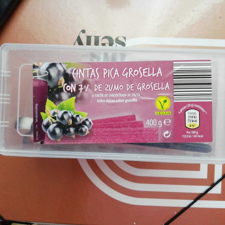 review photo of ALDI Cintas Pica Grosella shared by @nereamiron2001 on 21 Jul 2020 - review