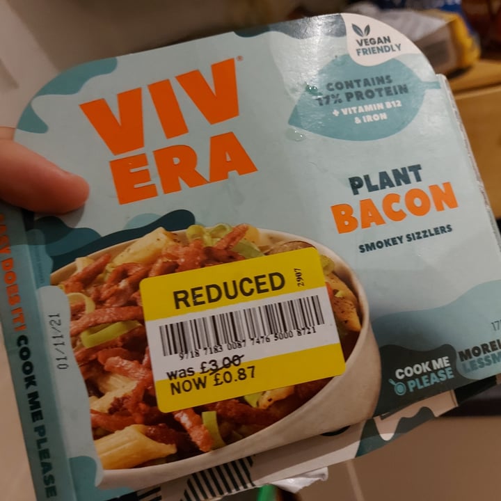 photo of Vivera Plant Bacon Pieces shared by @skito1987 on  23 Dec 2021 - review