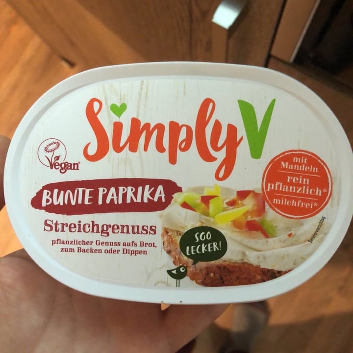 review photo of Simply V Bunte Paprika Streichgenuss shared by @vwissen on 04 Mar 2020 - review