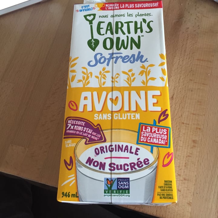 review photo of SoFresh Earth’s Own Oat Milk shared by @dovaillancourt on 22 Jun 2021 - review
