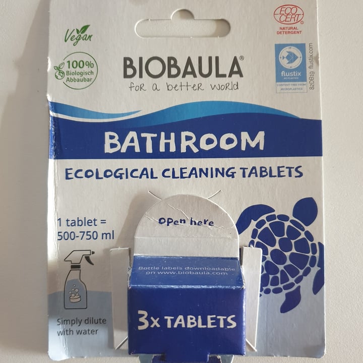 photo of BioBaula Pastiglie ecologiche per il bagno shared by @simur on  15 Mar 2022 - review