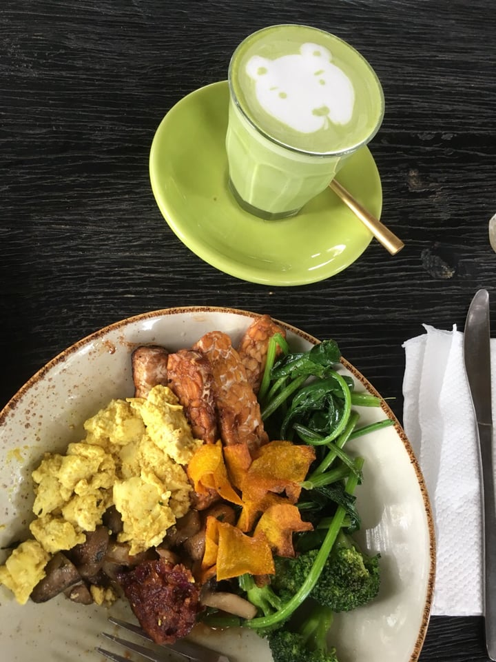 photo of Matcha Cafe Bali Plant Protein Powerhouse Brekkie shared by @baliveganguide on  05 Jul 2018 - review