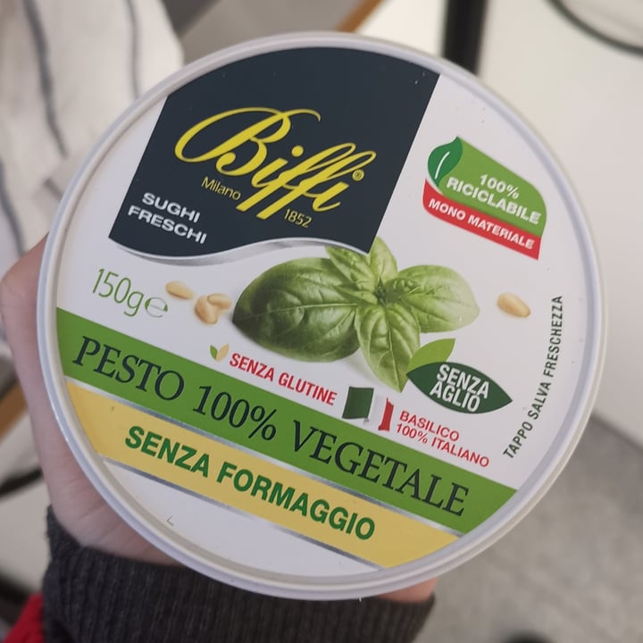 review photo of Biffi Pesto 100% Vegetale Senza Formaggio shared by @iacoporamus on 11 Dec 2021 - review