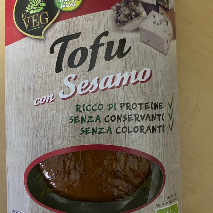 photo of ioVEG Tofu con sesamo shared by @federicar on  23 Apr 2022 - review