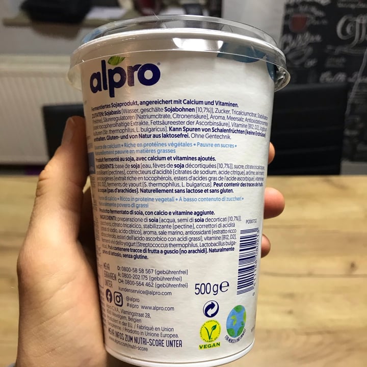 photo of Alpro Joghurt Natur shared by @david- on  25 Mar 2021 - review