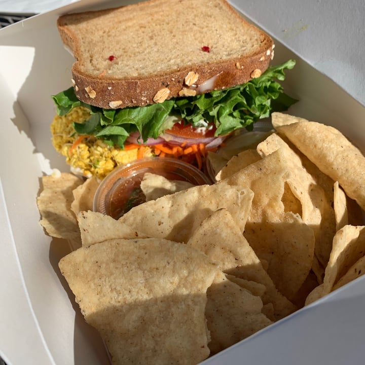 photo of Nature's Health Food & Cafe Moch “Egg” Sandwich shared by @itstgates on  28 Mar 2021 - review