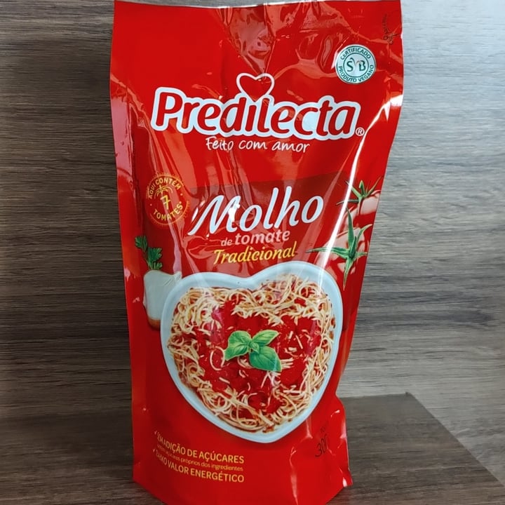 photo of Predilecta  molho de tomate shared by @marianarevoredo on  17 Aug 2022 - review