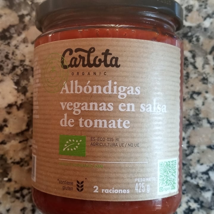 photo of Carlota Organic Albondigas en Salsa de Tomate shared by @titoherbito on  21 Sep 2022 - review