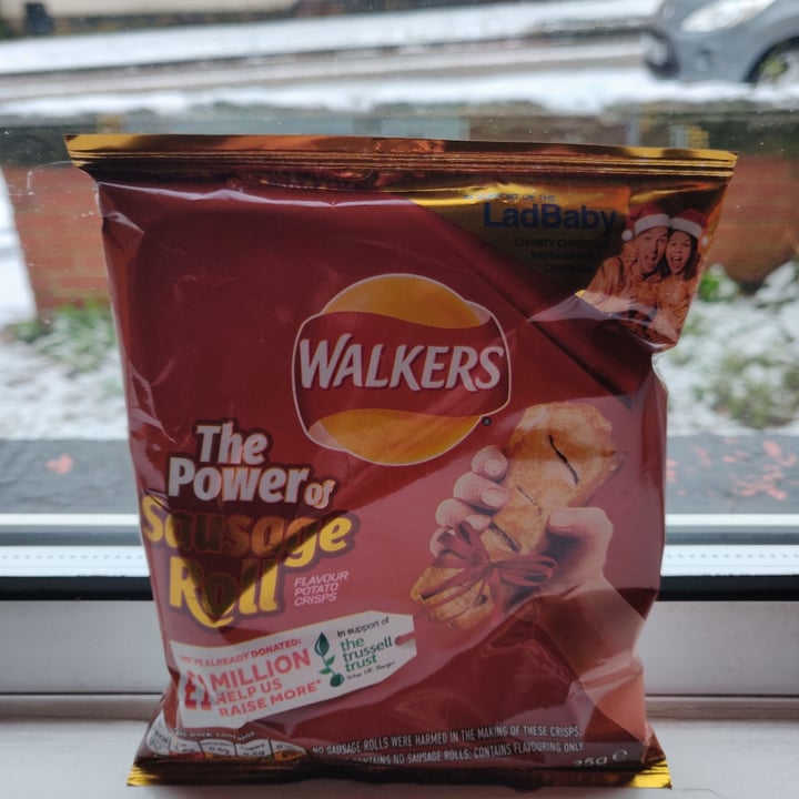 Walkers Sausage Roll flavour crisps Review | abillion