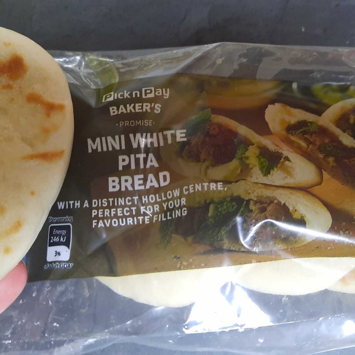 photo of Pick n Pay Mini White Pita Bread shared by @lisavermeulen1206 on  09 Oct 2021 - review