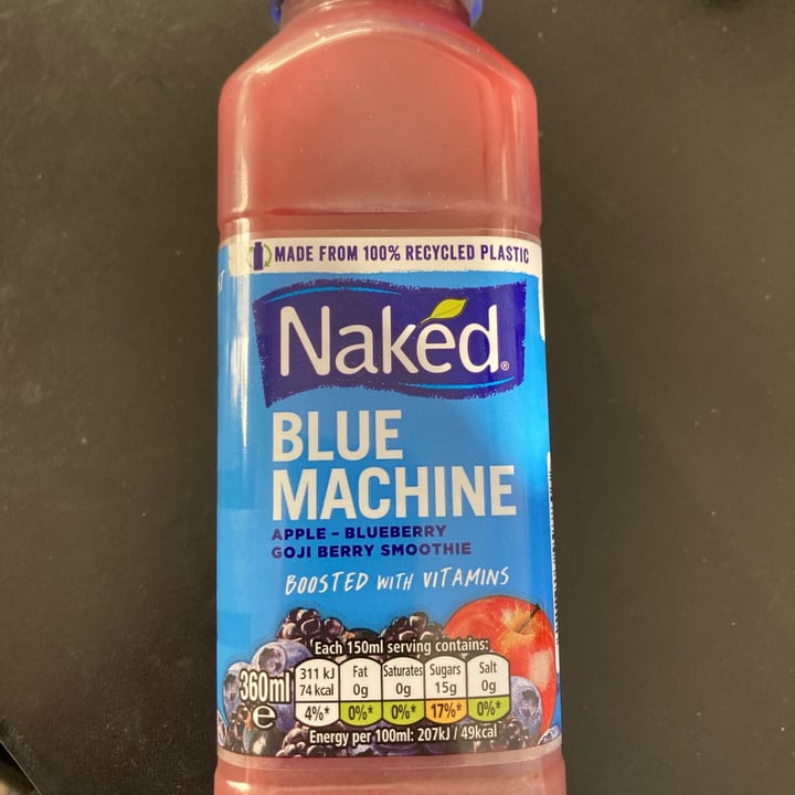 photo of Naked Juice Blue Machine Juice Blend shared by @jontr on  25 Jan 2021 - review