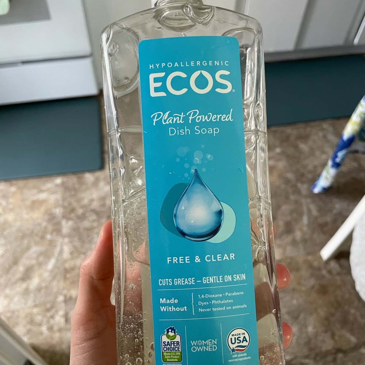 Ecos Dish Soap Free & Clear Reviews abillion