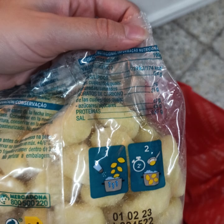 review photo of Hacendado Gnocchi Bolsa shared by @patricia11 on 04 Dec 2022 - review