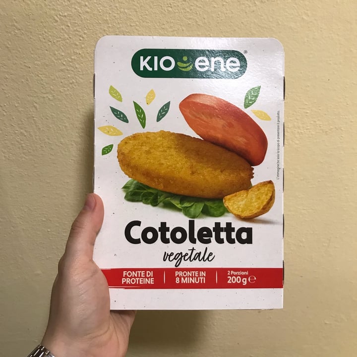 photo of Kioene Cotoletta vegetale shared by @ariannaspinelli on  25 May 2022 - review