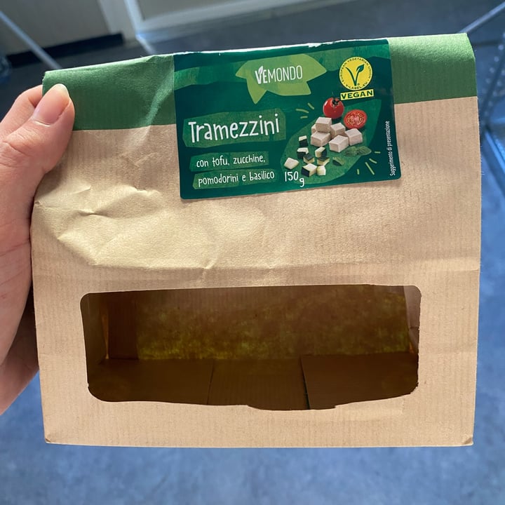 review photo of Vemondo Tramezzini con Tofu, Zucchine, Pomodorini e Basilico shared by @martinagastaldi on 20 Sep 2022 - review