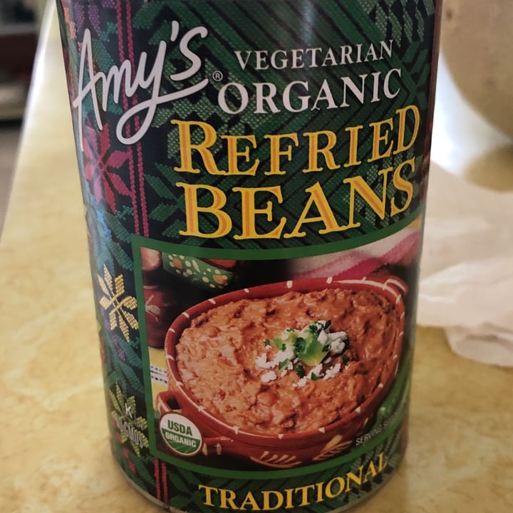 photo of Amy’s Organic Refried Beans shared by @sheckland on  05 Sep 2022 - review