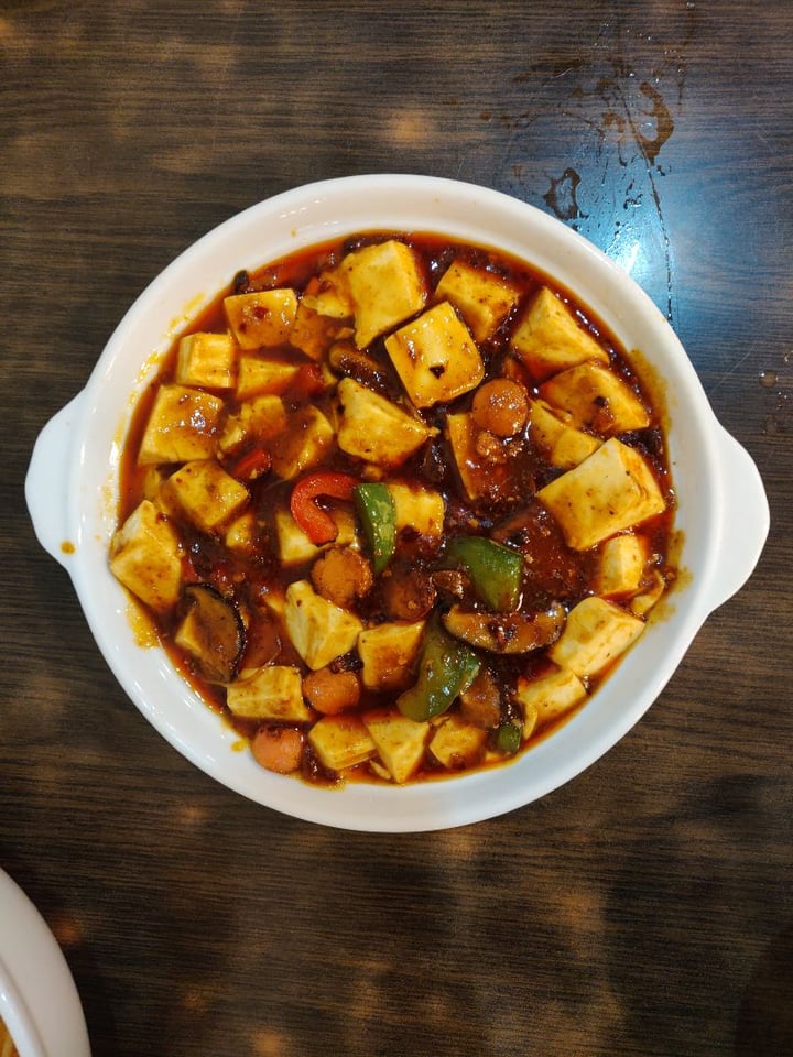 photo of North South East West Fusion Vegetarian Cuisine Mapo Tofu shared by @hownowbrownkow on  07 Jan 2019 - review